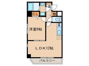 レモナ千成の物件間取画像